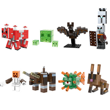 Minecraft_Series_6_Custom_Brick_Minifigure_Toy_Set